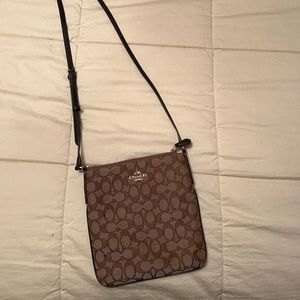 Coach (real) crossbody logo bag